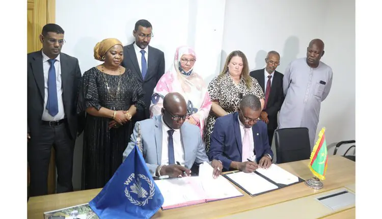 Signature d’un mémorandum d’entente entre l’Agence nationale de la météorologie et le PAM