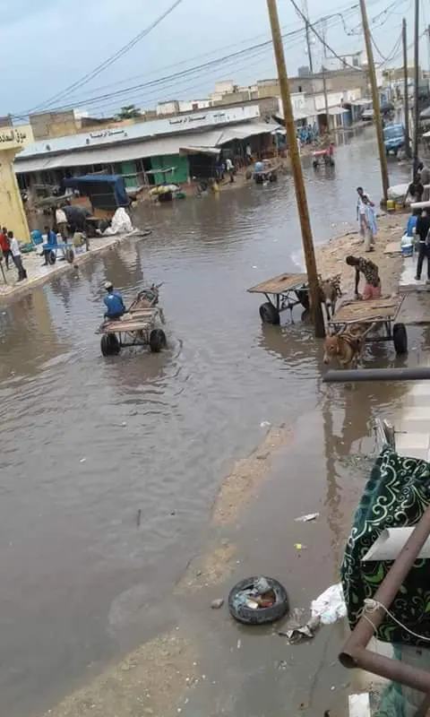 Après les dernières pluies : 3 blessés à Nouakchott et des dégâts matériels à l’intérieur du pays
