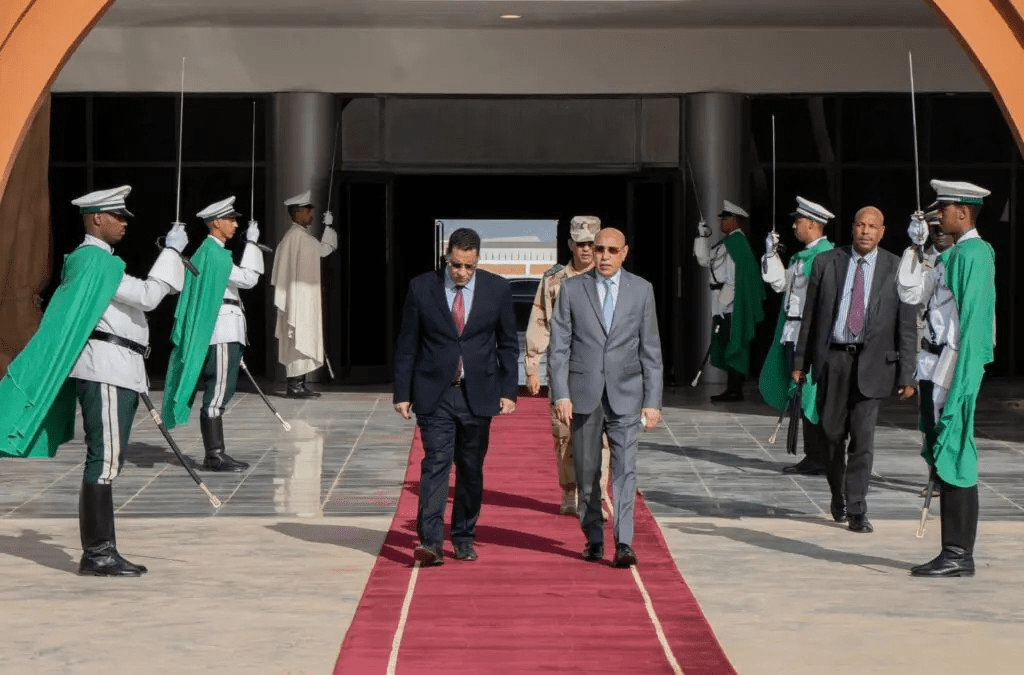 Le président Ghazouani au Trarza première étape d’une visite dans les régions de la vallée victimes des dernières inondations