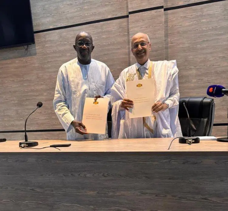 Signature d’un accord pour la consolidation des échanges entre les universités Chinguetti et Ahmed Mokhtar M’Bow