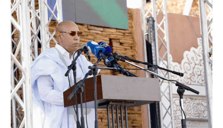 Le président Ghazouani : « nous avons consacrés 12 milliards d’ouguiyas pour désenclaver la ville de Chinguetti