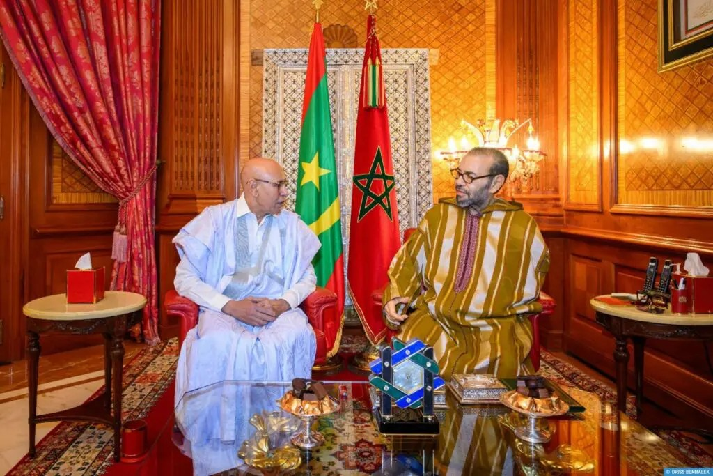 Rencontre à Casablanca entre le roi Mohamed VI et le président Ghazouani