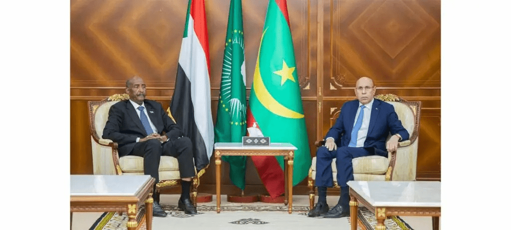Le président Ghazouani à Al Burhan : « disposés à appuyer le Soudan jusqu’à ce qu’il puisse transcender sa crise »