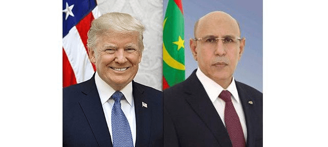 Condoléances du président mauritanien au président américain après la collision de deux avions à Washington