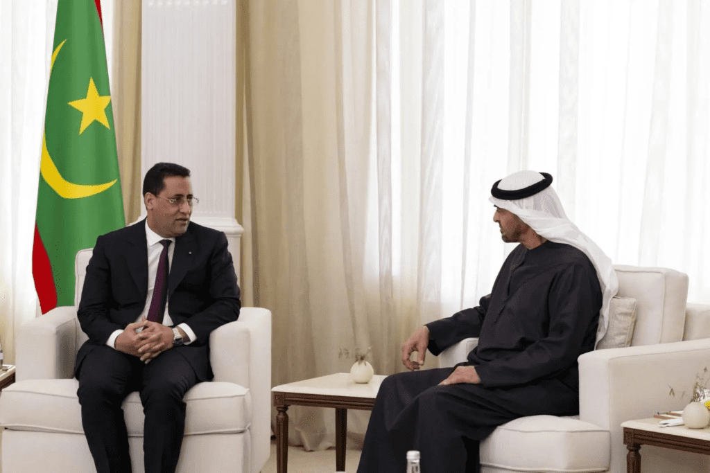 Le premier ministre mauritanien à Abou Dhabi porteur d’une lettre du président Ghazouani au président des EAU