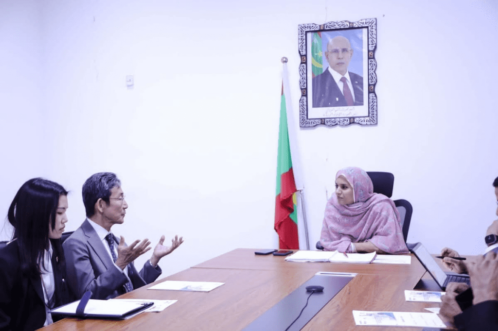 Entretiens mauritano-japonais autour de la construction d’une usine de dessalement à Nouadhibou