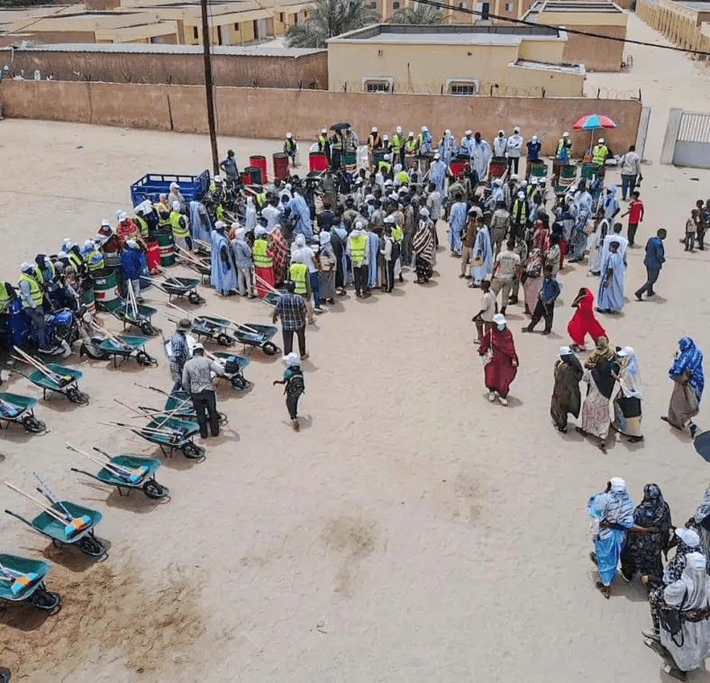 Lancement par Taazour d’un programme économique et social pour les habitants de Toujounine