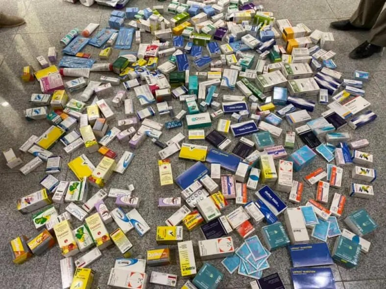 Une cargaison de médicaments de contrebande saisie au Guidimakha