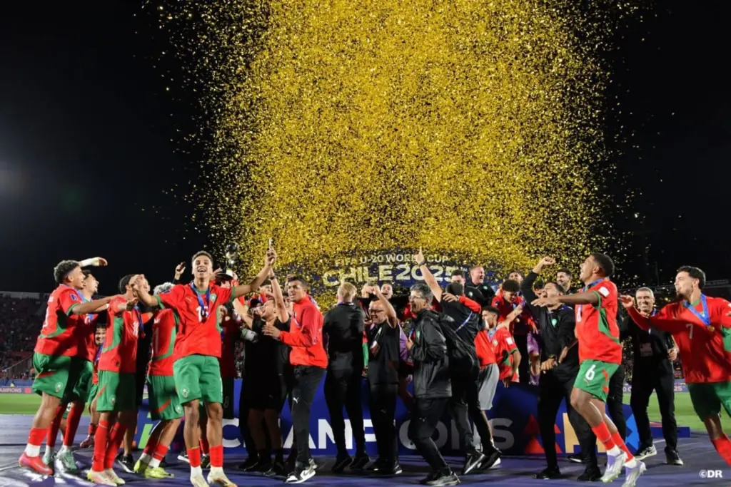 Coups du monde de football des moins de 20 ans : le Maroc champion en battant l’Argentine 2 buts à 0 au Chili
