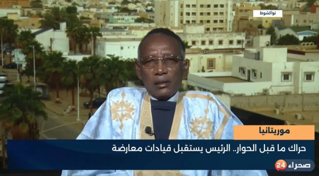 Le vice-président de l’UFP à Sahara 24 : « l’opposition a perçu chez le président de la république une volonté sincère de poursuivre le dialogue »
