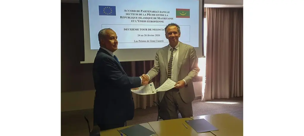 Mauritanie-UE : la deuxième phase de la mise à jour du protocole du partenariat en matière de pêche fixée au mois de mars prochain