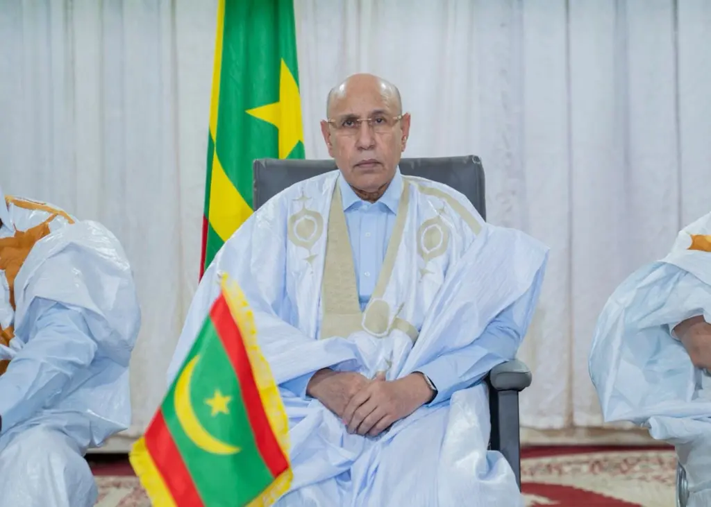 Le président Ghazouani devant les cadres de Mounguel : « la situation économique et sécuritaire du pays est bonne »