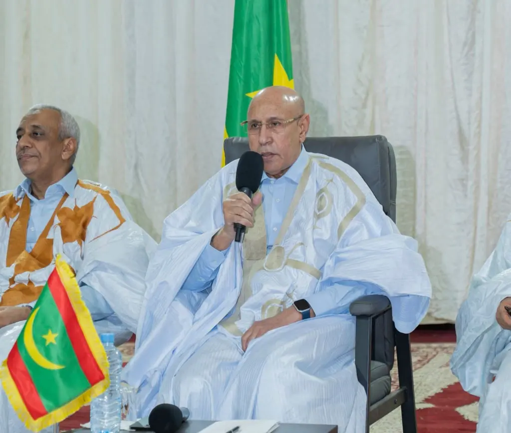 Ghazouani : « les infrastructures réalisées sont proches de celles totalisées depuis l’indépendance du pays»