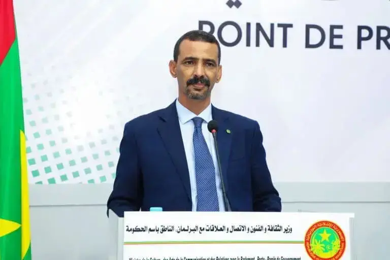 Le porte-parole du gouvernement rectifie : « le programme en cours pour Nouakchott est un programme d’urgence pour le développement de la ville et non un programme de modernisation »