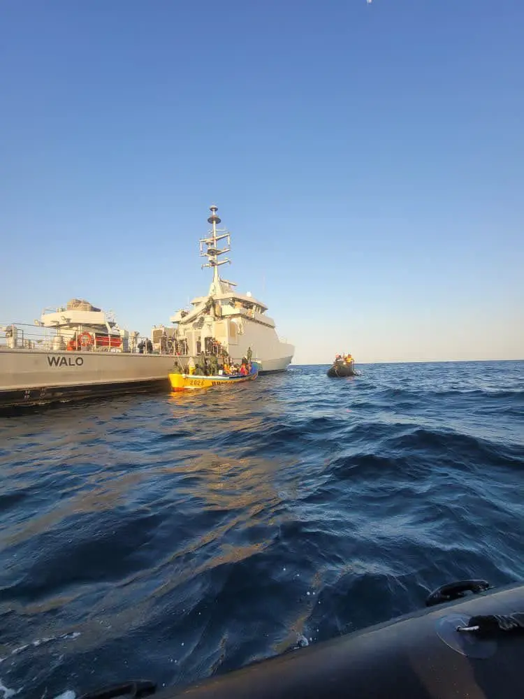 Sénégal : disparition de trois marins après le chavirement d’un bateau de la marine à l’embouchure du fleuve Sénégal