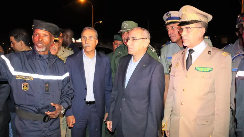 Le ministre de l’intérieur en visite dans les wilayas de Nouakchott pour vérifier la mise en place du plan de sécurisation avant la fête d’El Vitr