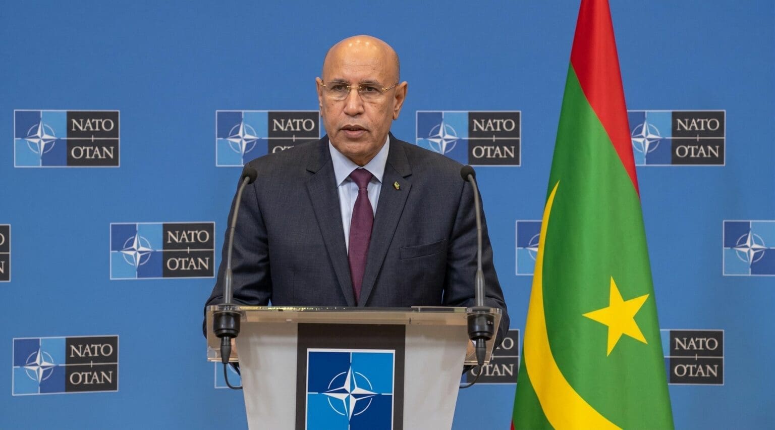 président mauritanien Mohamed Ould Cheikh El Ghazouani