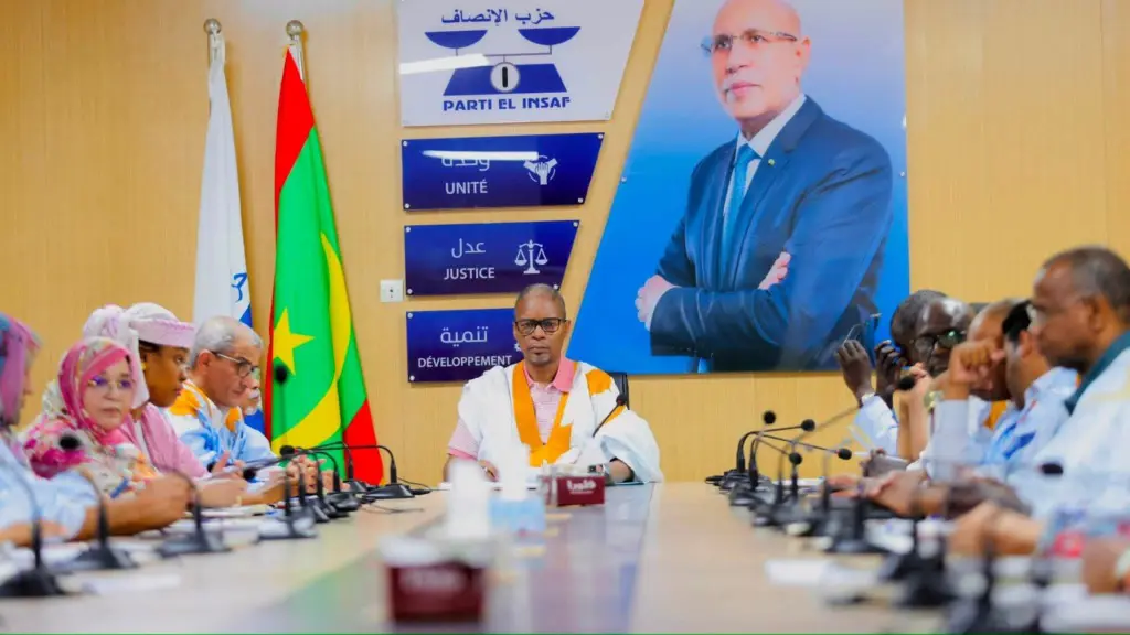 Le parti Insaf se prépare à célébrer l’anniversaire de l’accession au pouvoir du président Ghazouani